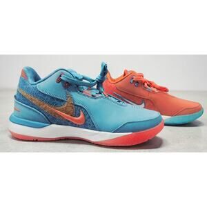 Nike LeBron NXXT Gen AMPD Mineral Blue Wild Mango FJ1566-401 Men’s Size 9 NEW